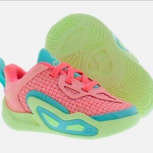 Jordan Tatum 1 toddler Pink lemonade basketball shoe